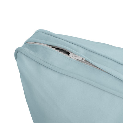 COVER ONLY Model V1 Twin Velvet Same Pipe Indoor Daybed Bolster Pillow Cushion - AD355