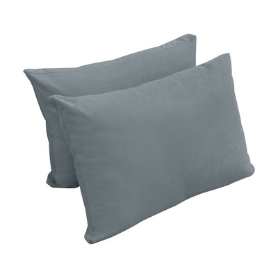 COVER ONLY Model V1 Full Velvet Knife Edge Indoor Daybed Cushion Bolster - AD347