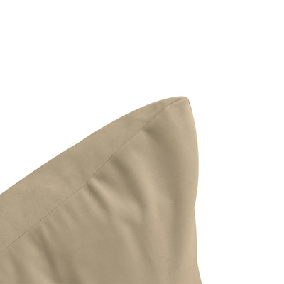 COVER ONLY Model V4 Twin Velvet Knife Edge Indoor Daybed Cushion Bolster - AD304
