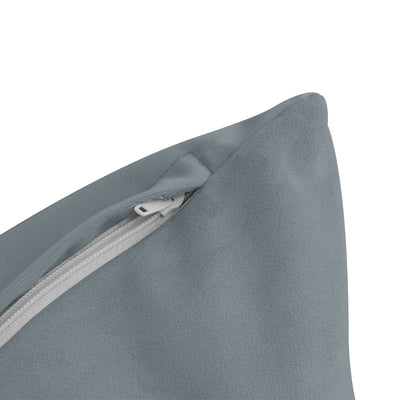 COVER ONLY Model V4 Twin Velvet Knife Edge Indoor Daybed Cushion Bolster - AD347
