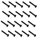T316 Stainless Steel,Black Oxide Cable Railing Dome Swage For 1/8" Cable, 20 Pcs