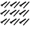 20 Pcs 1/8" Cable Railing Invisible Receiver End Fitting ,SS T316 Black Oxide