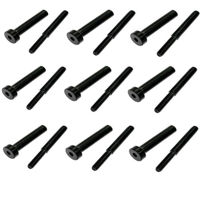 20 Pcs 1/8" Cable Railing Invisible Receiver End Fitting ,SS T316 Black Oxide