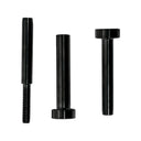 1/8" Cable Rail T316 Black Oxide SS Invisible Receiver End + Dome Swage Fitting