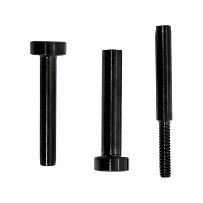 3/16" Cable Rail T316 Black Oxide SS Invisible Receiver End + Dome Swage 20 Pcs