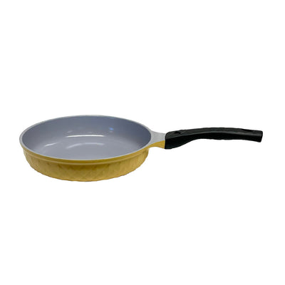 10" Ceramic Coating Interior and Exterior Cooking Frying Pan, Made In Korea