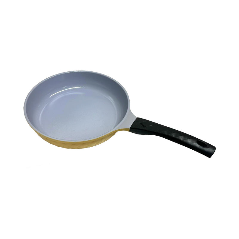 10" Ceramic Coating Interior and Exterior Cooking Frying Pan, Made In Korea