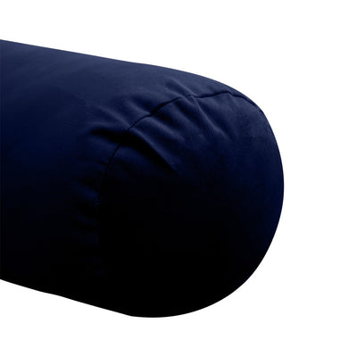 COVER ONLY Model V5 Twin Velvet Knife Edge Indoor Daybed Bolster Pillow - AD373