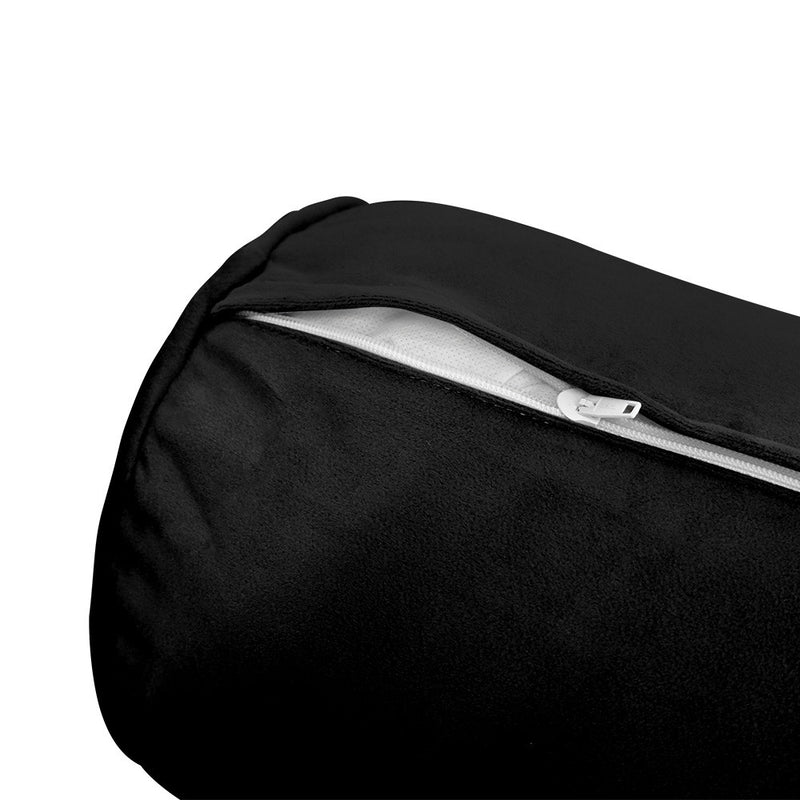 COVER ONLY Model V5 Twin Velvet Same Pipe Indoor Daybed Bolster Pillow - AD374
