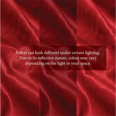 COVER ONLY Model V5 Full Velvet Contrast Indoor Daybed Bolster Pillow - AD308