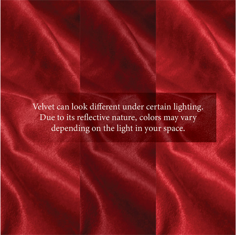 COVER ONLY Model V5 Full Velvet Contrast Indoor Daybed Bolster Pillow - AD355