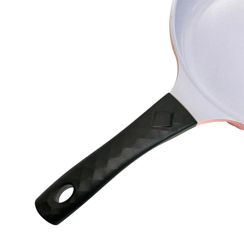 9.5" Ceramic Coating Interior and Exterior Cooking Frying Pan, Made In Korea