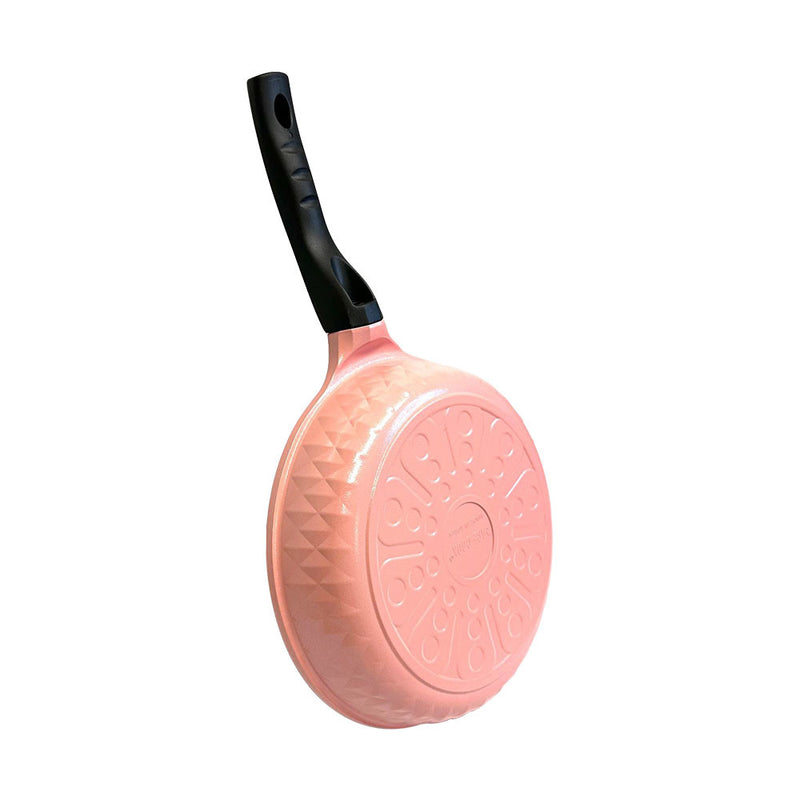 9.5" Ceramic Coating Interior and Exterior Cooking Frying Pan, Made In Korea