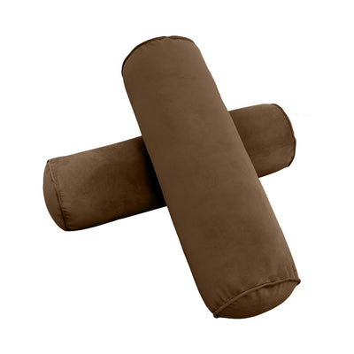 COVER ONLY Model V6 Twin Velvet Same Pipe Indoor Daybed Bolster Pillow - AD308