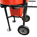 Industrial 120L Cement Mixer – 110V Electric Concrete, Mortar & Stucco Mixing Machine, 120 Liter Heavy-Duty Drum