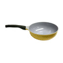 10" Ceramic Coating Interior and Exterior Cooking Wok, Cooking Pan Made In Korea