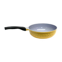 10" Ceramic Coating Interior and Exterior Cooking Wok, Cooking Pan Made In Korea