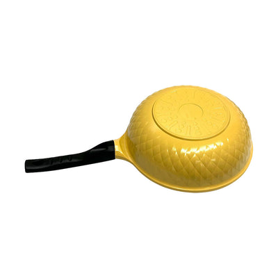 10" Ceramic Coating Interior and Exterior Cooking Wok, Cooking Pan Made In Korea