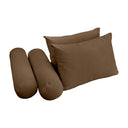 COVER ONLY Model V1 Twin Velvet Knife Edge Indoor Daybed Mattress Cushion AD308