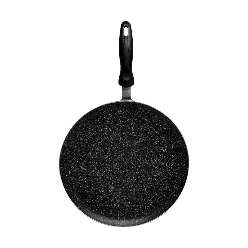 11" Non-Stick Aluminum Crepe Pan – Flat Round Griddle Skillet for Pancakes, Dosas, Tortillas & More
