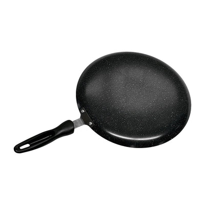 11" Non-Stick Aluminum Crepe Pan – Flat Round Griddle Skillet for Pancakes, Dosas, Tortillas & More
