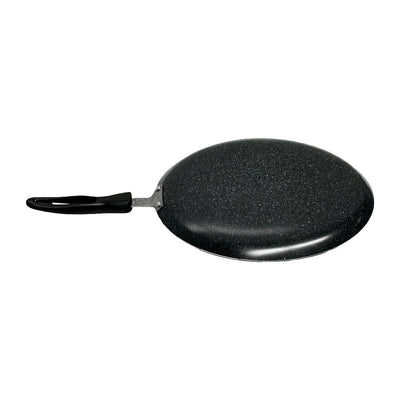 11" Non-Stick Aluminum Crepe Pan – Flat Round Griddle Skillet for Pancakes, Dosas, Tortillas & More