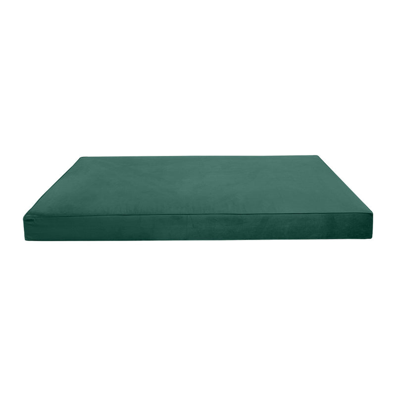 COVER ONLY Model V1 Twin Velvet Same Pipe Indoor Daybed Mattress Cushion AD317
