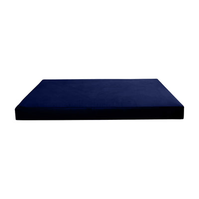 COVER ONLY Model V1 Twin Velvet Same Pipe Indoor Daybed Mattress Cushion AD373