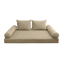 COVER ONLY Model V1 Full Velvet Same Pipe Indoor Daybed Mattress Cushion AD304