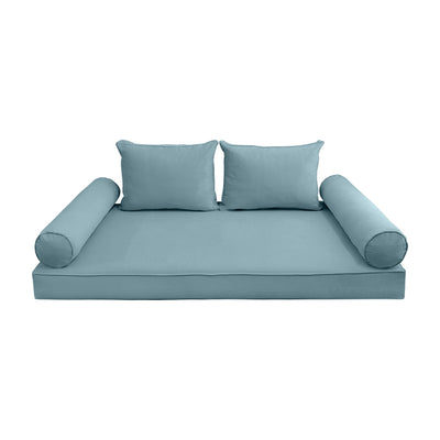 COVER ONLY Model V1 Full Velvet Same Pipe Indoor Daybed Mattress Cushion AD355