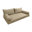 COVER ONLY Model V2 Twin Velvet Same Pipe Indoor Daybed Mattress Cushion AD304