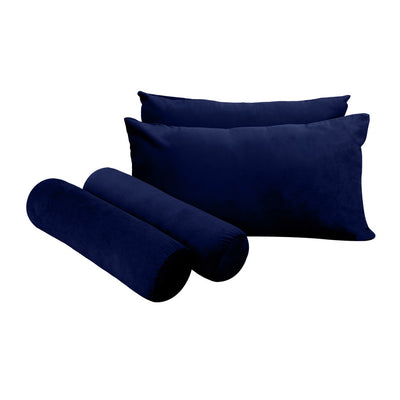 COVER ONLY Model V2 Twin-XL Velvet Knife Edge Indoor Daybed Mattress Cushion AD373