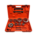 7 Stock Die Pipe Threader Set with Ratchet – 3/8” to 2” Manual Pipe Threading Kit with Dies for Plumbing & Conduit Work