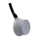 2.1 QT Ceramic Sauce Pot with Lid, 7'' Ceramic Interior Exterior Cooking Pot