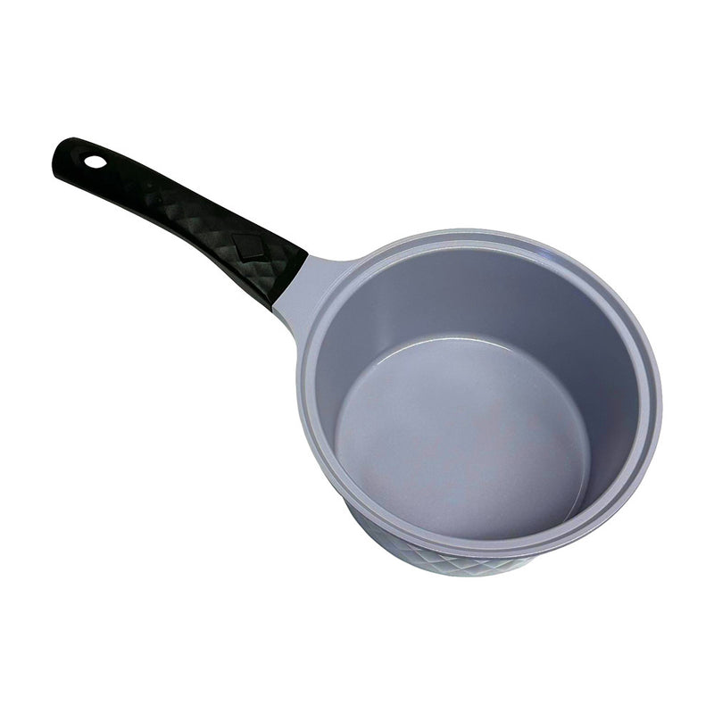 2.1 QT Ceramic Sauce Pot with Lid, 7&