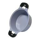 3.7 Qt Ceramic Nonstick Sauce Pot with Lid - 9.5" Cooking Pot with Interior & Exterior Ceramic Coating, PFOA-Free for Soup, Sauce & Daily Cooking