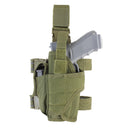 OD GREEN Outdoor Tactical Tornado Leg Holster / Left Handed