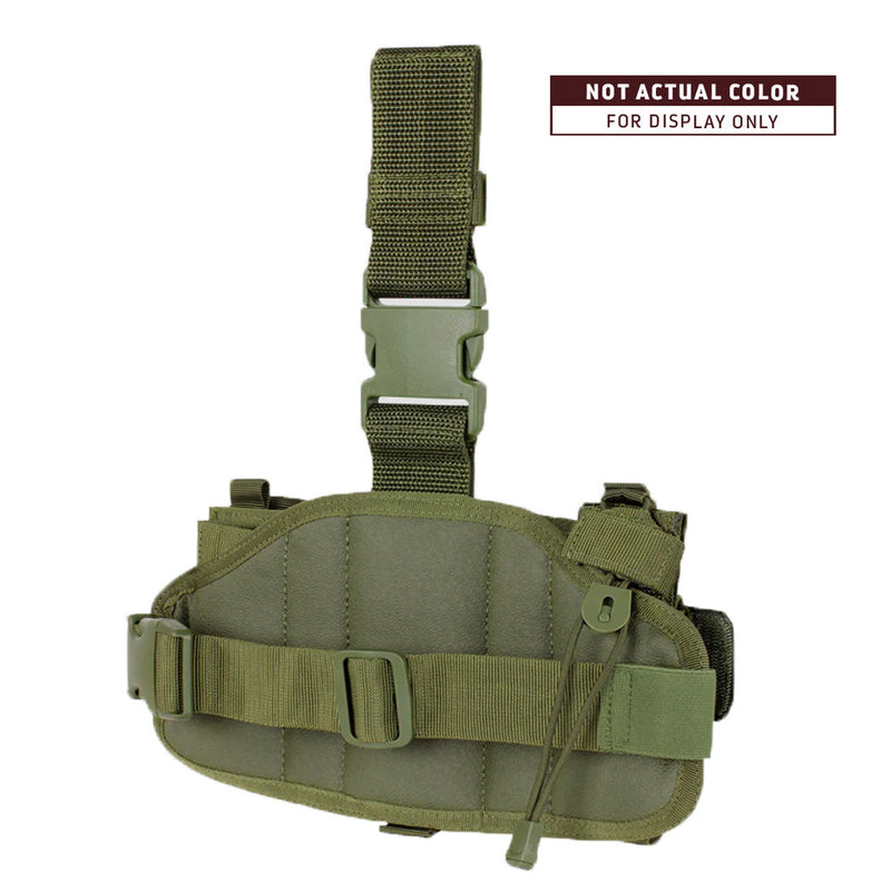 Black Tactical Modular EMT Medic Emergency Belt Mounted Drop Leg Rig