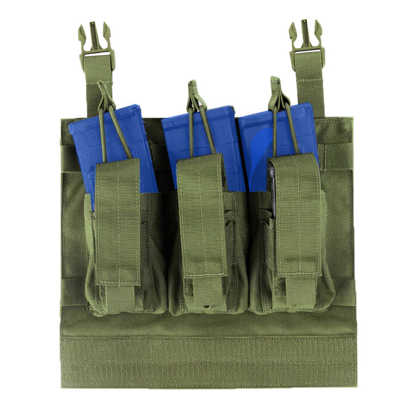 OD Green VAS Plate Carrier System Kangaroo Magazine Panel Pouch GEN II