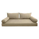 COVER ONLY Model V2 Full Velvet Same Pipe Indoor Daybed Mattress Cushion AD304