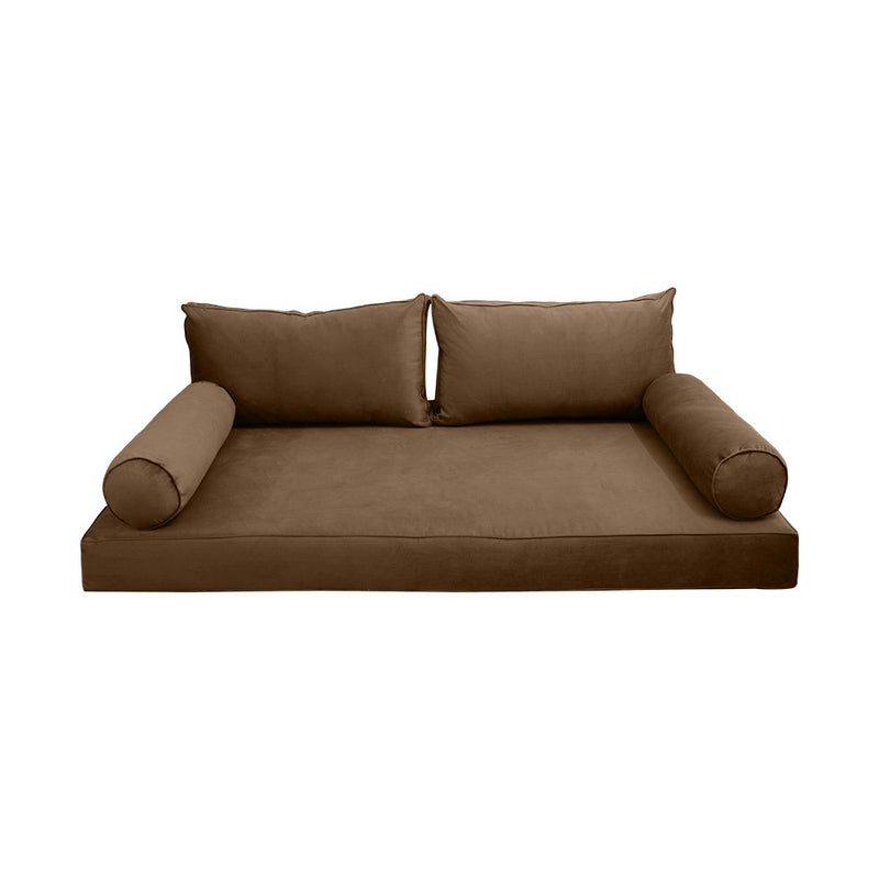 COVER ONLY Model V2 Full Velvet Same Pipe Indoor Daybed Mattress Cushion AD308