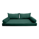 COVER ONLY Model V2 Full Velvet Knife Edge Indoor Daybed Mattress AD317