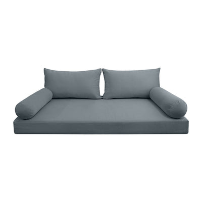 COVER ONLY Model V2 Full Velvet Knife Edge Indoor Daybed Mattress Cushion AD347