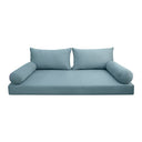 COVER ONLY Model V2 Full Velvet Knife Edge Indoor Daybed Mattress Cushion AD355