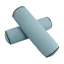 COVER ONLY Model V2 Full Velvet Contrast Pipe Indoor Daybed Mattress Cushion AD355