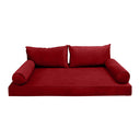 COVER ONLY Model V2 Full Velvet Same Pipe Indoor Daybed Mattress Cushion AD369