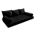 COVER ONLY Model V3 Twin-XL Velvet Same Pipe Indoor Daybed Mattress Cushion AD374