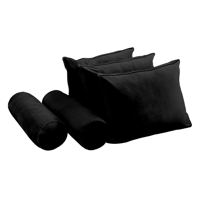 COVER ONLY Model V3 Twin-XL Velvet Same Pipe Indoor Daybed Mattress Cushion AD374