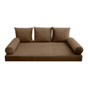 COVER ONLY Model V3 Full Velvet Knife Edge Indoor Daybed Mattress Cushion AD308