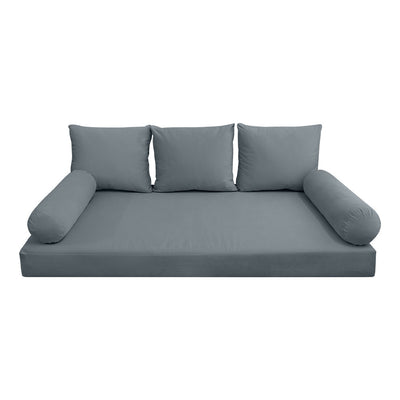 COVER ONLY Model V3 Full Velvet Knife Edge Indoor Daybed Mattress Cushion AD347
